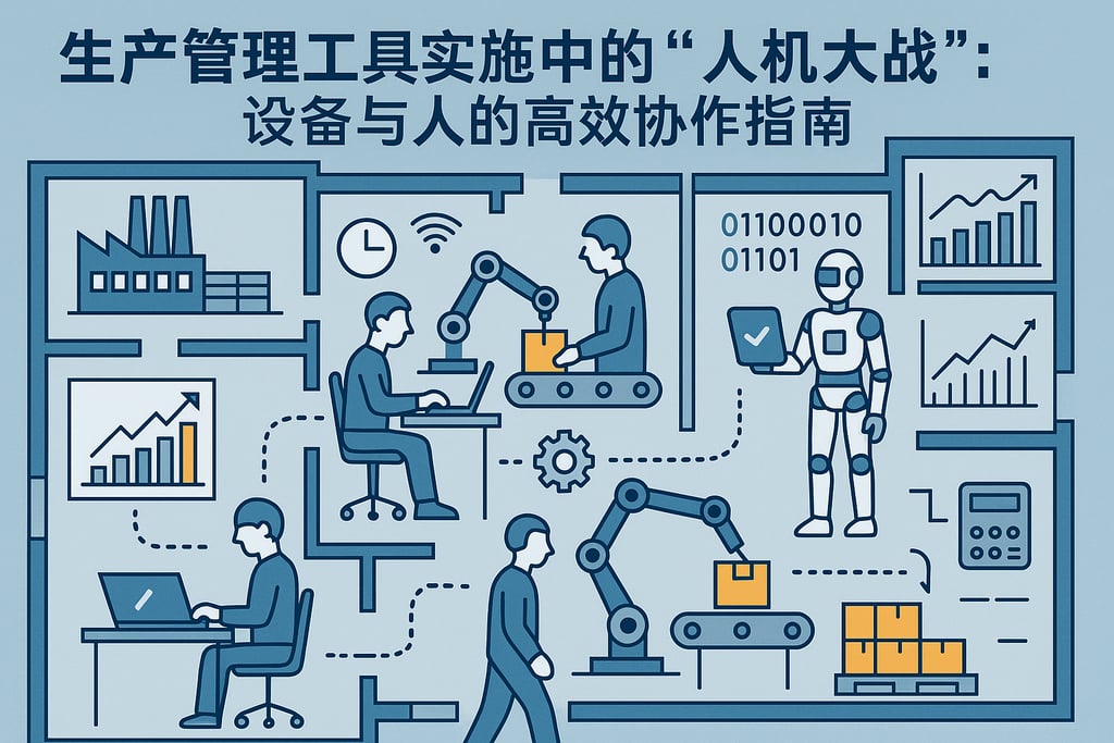 生产管理工具实施中的 “人机大战”：设备与人的高效协作指南